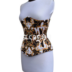 Corset à imprimé chaîne baroque - Product Image 4