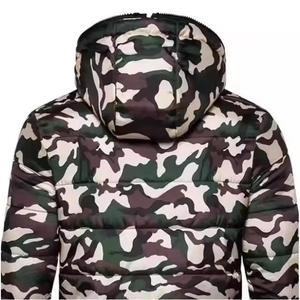 Camo cremallera completa hombres Puffer chaquetas al aire libre hombres invierno acolchado Puffer chaquetas alta calidad nuevo diseño hombres moda Puffer - Product Image 4