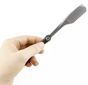 Moda de moda con multifuncional 100% nuevo mango cómodo fácil de usar duradero plegable hombres mujeres maquinilla de afeitar - Product Image 5