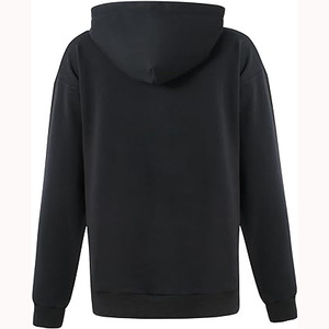 Logotipo personalizado al por mayor de las mujeres jersey de diseño liso 100% de algodón de peso pesado anti-pilling transpirable sudaderas con capucha para mujer - Product Image 3