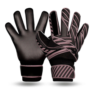 Guantes de portero de fútbol juvenil profesional, guantes de entrenamiento de fútbol con logotipo personalizado, precio barato al por mayor para deportes - Product Image 4