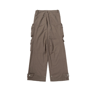 Pantalones cargo unisex con diseño de múltiples bolsillos, pantalones cargo holgados de estilo informal, directo de fábrica, Fabricante Mayorista - Product Image 3