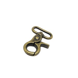 MING KEE METAL Modern 20.5mm Zinc Alloy <b>Lead</b>/Nickel Free Lanyard Clasp <b>Hook</b> <b>Dog</b> Crab Claws Lobster <b>Hook</b> Parts Accessories - Product Image 1