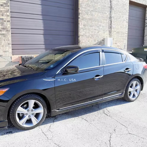 Window <b>Deflectors</b> <b>Door</b> Window Visor <b>Rain</b> Guard for Acura ILX (with chrome molding) 12~On - Product Image 1