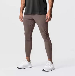 Pantalones Deportivos de Lona de 400 GSM para Hombre, Cintura Doble, Corte Holgado Informal, 100% Algodón, Cintura Elástica - Product Image 1