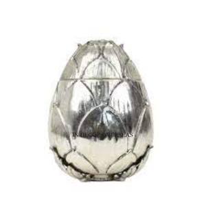 Les plus exigeants argent brillant poli de qualité supérieure en métal fabriqué en forme d'oeuf de dragon concepteur seau à glace boisson baignoire Barware fournitures - Product Image 1