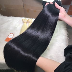 Extensiones de cabello de trama de lujo superior, superventas, cabello virgen 100% crudo vietnamita, cabello virgen súper dibujado Doble - Product Image 6