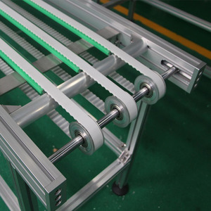 Bifa Pvc/Pu/Rubber <span class=keywords><strong>Dual</strong></span>-Line Strandtransport Distributieriem Transportband Voor Productroutering En Controle - Product Image 2