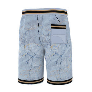 Pantalones cortos de hombre hechos a medida de nuevo estilo pantalones cortos de hombre de color gris a la venta pantalones cortos de sublimación para hombre hechos en Pakistán - Product Image 4