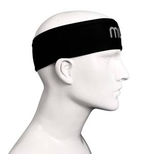 <b>Black</b> 6cm Spandex <b>Headband</b> with Dry Grip - Product Image 3
