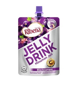 Ribena jelly drink 160ml in convenient pouch with refreshing black grape flavor wholesale Malaysia - Product Image 2