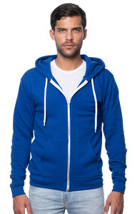 Colección de sudaderas con capucha rojas en blanco Bella + Canvas Unisex Sponge Fleece Pullover Sudaderas con cremallera - Product Image 3