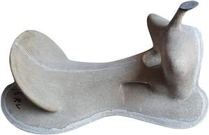 Alta calidad Premium Horse Saddle Tree Model R V Productos de carreras en inglés Estilo occidental Fibra de vidrio duradera Cuero India - Product Image 2