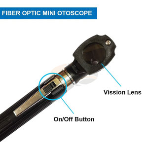 Jackbilly กล้องส่องตรวจหูมีไฟ LED แบบใช้มืออุปกรณ์ทางการแพทย์แบบออปติคอลไฟเบอร์แบบพกพาอุปกรณ์มืออาชีพ - Product Image 4