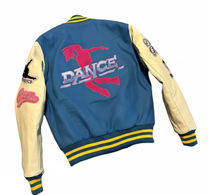 High-Quality Wool Blend <b>Letterman</b> <b>Jacket</b> Custom Embroidery Varsity <b>Jacket</b> for Promotional Use - Product Image 5