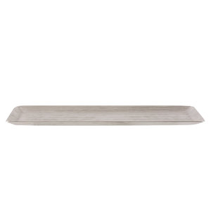 Plateau de service en aluminium argenté fait à la main de haute qualité au tarif de gros Logo personnalisé disponible - Product Image 1