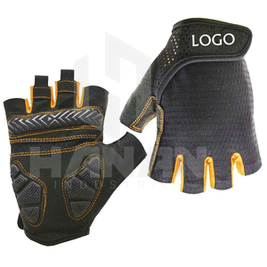 Guantes de Ciclismo de cuero OEM con impresión de logotipo Opciones de color únicas Función de pantalla táctil para el suministro al por mayor al aire libre - Product Image 3