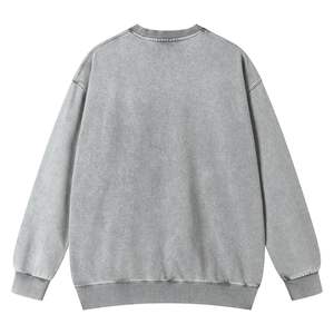 Nouveauté hommes 100% coton polaire sweat pull décontracté Logo en détresse respirant Style XXS taille bricolage motif 2025 - Product Image 2