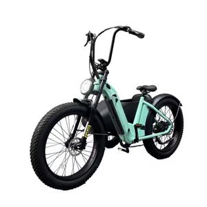 Best Quality 26 Inch <b>Frame</b> <b>Mounted</b> Retro Vintage Electric Bikes <b>with</b> Fat tire & Cargo Sidecar - Product Image 1