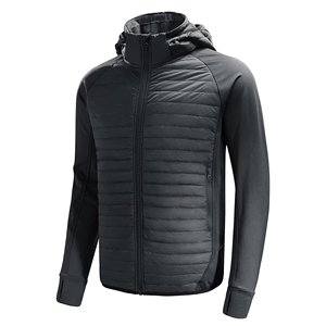 Chaqueta acolchada para hombre superventas de lona de alta calidad - Product Image 3