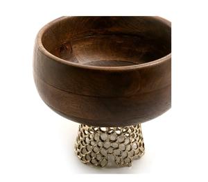 Bol noir audacieux de qualité supérieure fabriqué à la main centre de table de luxe élégant décor à la maison pièce de déclaration d'accent - Product Image 5