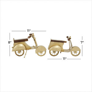 Sculpture de scooter de dessus de table pour la décoration intérieure Sculpture de dessus de table en métal pour la décoration de salon et de bureau Best-seller - Product Image 5
