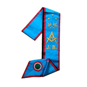 Écharpes très tendance, best-sellers, style unique, écharpes de régalia maçonnique - Product Image 1