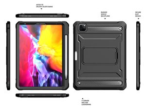 iPad Pro 11 İnç (2018-2022) için Evrensel Koruyucu Kılıf - 1., <span class=keywords><strong>2</strong></span>., <span class=keywords><strong>3</strong></span>. ve 4. Nesil iPad Pro 11" ile Uyumlu - Product Image 3