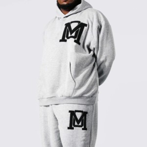 Sudadera con Capucha Informal de Invierno 2025 para Hombre, Talla Grande, 300 GSM, Algodón Ligero, con Capucha - Product Image 3