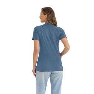 เสื้อยืด Next Level Apparel 3600 Cotton Crew Tee สีน้ำเงินยีนส์ ทนทาน ระบายอากาศได้ดี และมีสไตล์ เสื้อยืดสีทองโบราณแบบพื้นฐาน - Product Image 5