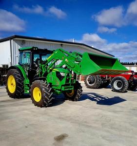 Nuevo Diseño, Buena Calidad, Tractor Agrícola 4WD John Deere, Maquinaria Agrícola, Rodamiento de Motor 70-150HP 1500KG, Equipo para Trabajo de Campo - Product Image 1