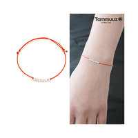 Accessoires de mode très vendus, perles en argent sterling Tammuuz, bracelet coréen tendance pour un usage quotidien, unisexe, longueur réglable
