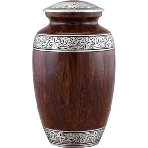 Gran venta de suministros funerarios de madera, fabricante al por mayor, precio de fábrica, estilo adulto, urna de cremación americana de la India - Product Image 3