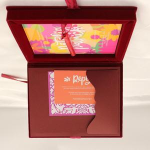 Luxury Custom Burgundy Velvet <strong>Boxes</strong> for <strong>Wedding</strong> Invitations 5x7 <strong>Wedding</strong> <strong>Card</strong> <strong>Boxes</strong> Invitation Box <strong>Card</strong> Quinceanera 15 16 Invite - Product Image 6