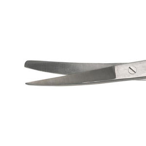 Ciseaux chirurgicaux vétérinaires en acier inoxydable REHMAT NOOR INDUSTRY RN-VSS-001, 16 cm, pointus, arrondis, courbés, autoclavables - Product Image 5