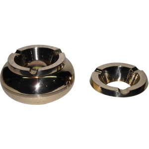 Stainless Steel Brass Cigarette <b>Cigar</b> Metal Ashtray Wholesale Premium Quality Beach Hotel Kitchen <b>Accessories</b> Tools New Design - Product Image 4
