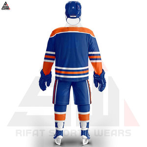 Fully Customized Men Ice Hockey Uniform Perfect Styling Hot Selling Latest Designs Men Ice Hockey Uniform With <b>Light</b> Weight - Product Image 3