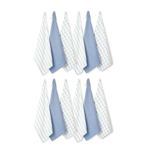 Serviette de cuisine en tissu doux de couleur unie, de haute qualité, 100% coton, prix de gros de fabrication - Product Image 3
