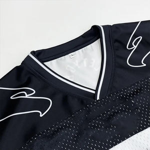 Maillot de football neuf à prix abordable, respirant, séchage rapide, anti-humidité, manches courtes, personnalisable, étiquettes privées, entraînement - Product Image 3