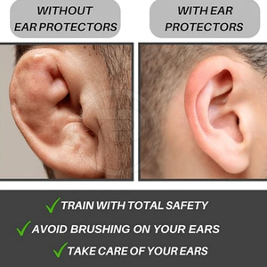 Logo personnalisé de haute qualité et protège-oreilles de couleur dernier design produit de sécurité sportive avec fonction respirante vente en ligne - Product Image 5