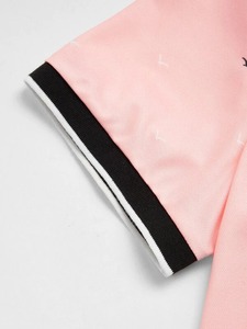 Polo personalizable de algodón y poliéster para hombre, camiseta Polo de golf con logotipo impreso de alta calidad - Product Image 4