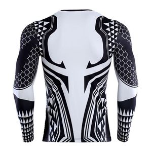 Camiseta de Compresión MMA de Manga Larga con Logotipo Personalizado, Impresión Digital, Rashguard de Jiu Jitsu, Ecológica, Transpirable y de Secado Rápido - Product Image 2