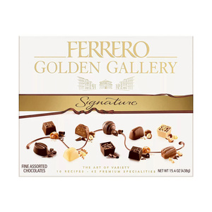 Bola de Chocolate Crujiente Compuesta de Alta Calidad para Golden Gallery, Forma Sólida, Sabor Dulce, Galleta con Nueces, Grado de Venta en EE. UU. - Product Image 3