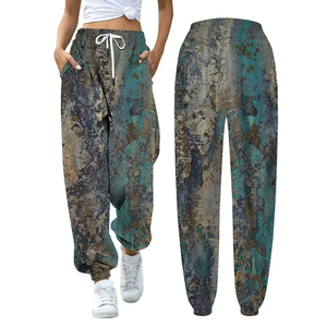 Pantalons de jogging pour femmes grandes tailles, pantalons à séchage rapide, pantalons de style streetwear pour femmes, impression par sublimation, tissu en soie polaire d'hiver - Product Image 6