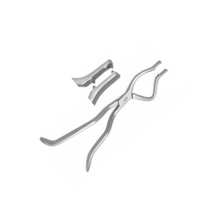 Forceps de déimpaction maxillaire Rowe, manuel, en acier inoxydable, réutilisable, instrument chirurgical dentaire, outil d'extraction, chirurgie buccale - Product Image 3