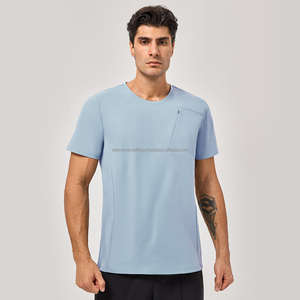 T-shirts pour hommes de haute qualité, à séchage rapide, respirants, extensibles, protection UV, antibactériens, pour l'été, le fitness, les activités de plein air, décontractés, personnalisables - Product Image 1