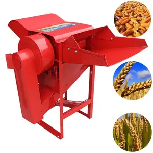 Multifunktion ale Landwirtschaft Reis, Weizen, Sorghum und Bohnen Dreschmaschine Dieselmotor Weizen Dreschmaschine Sheller