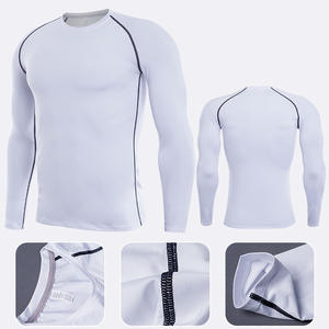 Hombres Rash Guard Spandex Mma Rash Guard Manga larga Compresión Bjj Rashguard para hombres Sublimado Impreso Rash Guard - Product Image 6