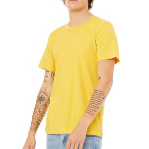 Bella Canvas 3001CVC T-shirts personnalisés unisexe chiné doux et ajusté T-shirt en coton lourd unisexe adulte - Product Image 5