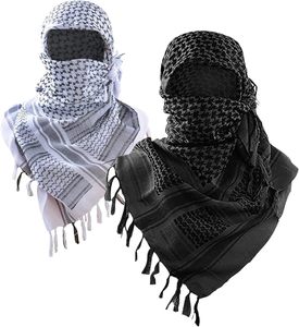 100% Cotton Shemagh Desert Wrap for Men Ethnic Neck <b>Scarf</b> for Outdoor Activities Original <b>Scarf</b> Kufiya Arafat Men & Women - Product Image 1